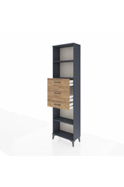 Arges Dolap 3 Raflı 3 Çekmeceli 60x30x221 - S29M231V6A