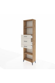Arges Dolap 3 Raflı 3 Çekmeceli 60x30x221 - S29M231V7A