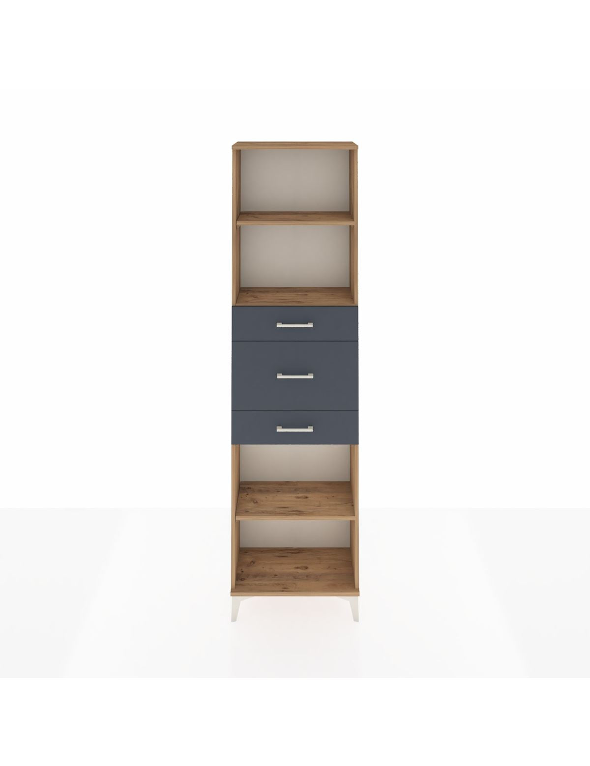 Arges Dolap 3 Raflı 3 Çekmeceli 60x30x221 - S29M231V8A