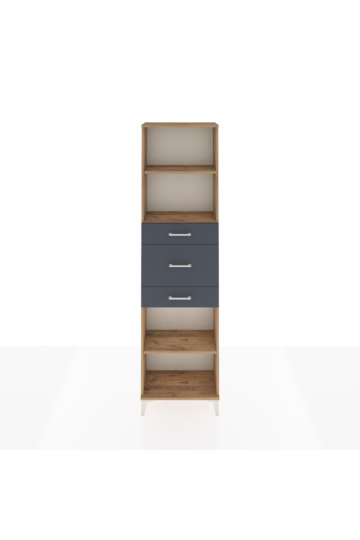 Arges Dolap 3 Raflı 3 Çekmeceli 60x30x221 - S29M231V8A