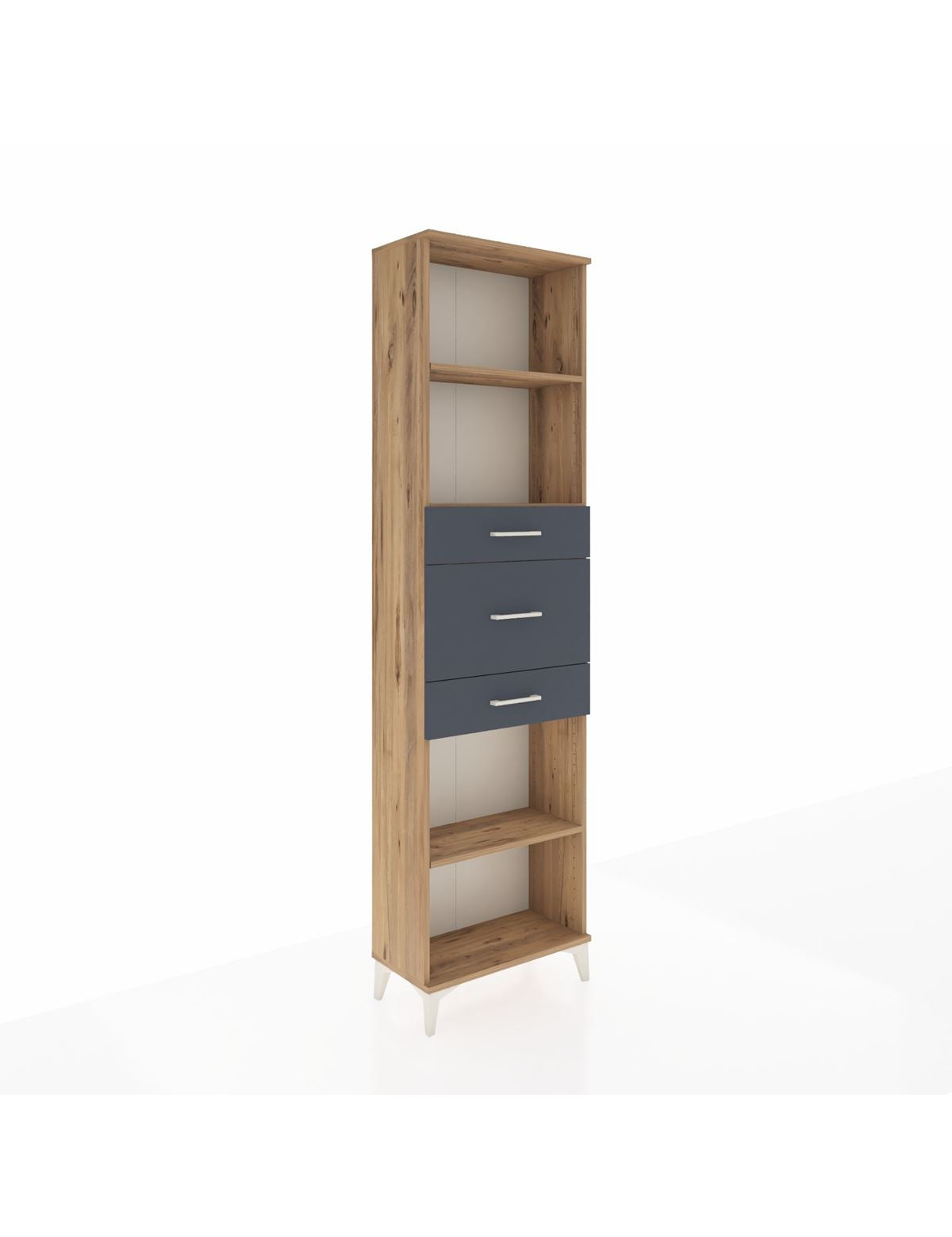 Arges Dolap 3 Raflı 3 Çekmeceli 60x30x221 - S29M231V8A