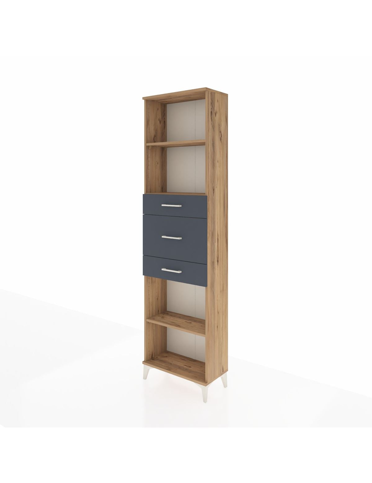 Arges Dolap 3 Raflı 3 Çekmeceli 60x30x221 - S29M231V8A