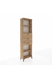 Arges Dolap 3 Raflı 3 Çekmeceli 60x30x221 - S29M231V9A
