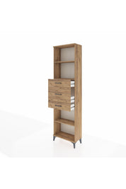 Arges Dolap 3 Raflı 3 Çekmeceli 60x30x221 - S29M231V9A