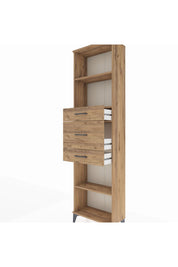 Arges Dolap 3 Raflı 3 Çekmeceli 60x30x221 - S29M231V9A