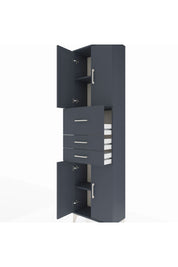Arges Dolap 3 Raflı 3 Çekmeceli 4 Kapaklı 60x30x221 - S29M232V5A