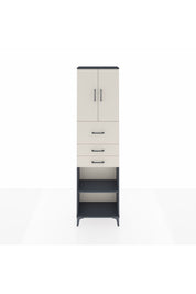 Arges Dolap 3 Raflı 3 Çekmeceli 2 Kapaklı 60x30x221 - S29M233V4A
