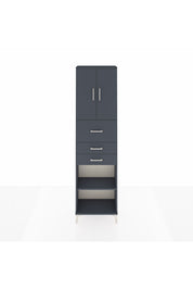 Arges Dolap 3 Raflı 3 Çekmeceli 2 Kapaklı 60x30x221 - S29M233V5A