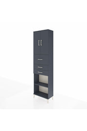 Arges Dolap 3 Raflı 3 Çekmeceli 2 Kapaklı 60x30x221 - S29M233V5A