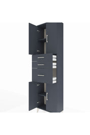 Arges Dolap 3 Raflı 3 Çekmeceli 4 Kapaklı 60x30x221 - S29M236V5A