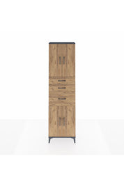 Arges Dolap 3 Raflı 3 Çekmeceli 4 Kapaklı 60x30x221 - S29M236V6A