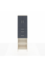Arges Dolap 3 Raflı 3 Çekmeceli 2 Kapaklı 60x30x221 - S29M237V2A