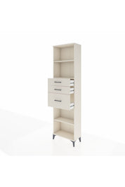 Arges Dolap 3 Raflı 3 Çekmeceli 60x30x221 - S29M239V1A