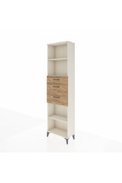 Arges Dolap 3 Raflı 3 Çekmeceli 60x30x221 - S29M239V3A