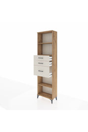 Arges Dolap 3 Raflı 3 Çekmeceli 60x30x221 - S29M239V7A