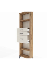 Arges Dolap 3 Raflı 3 Çekmeceli 60x30x221 - S29M239V7A