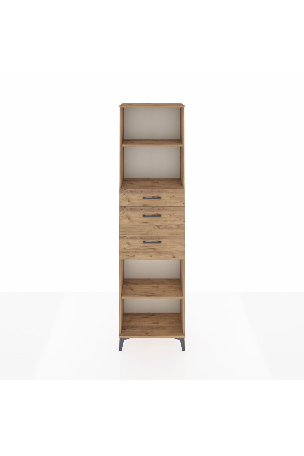 Arges Dolap 3 Raflı 3 Çekmeceli 60x30x221 - S29M239V9A