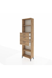 Arges Dolap 3 Raflı 3 Çekmeceli 60x30x221 - S29M239V9A