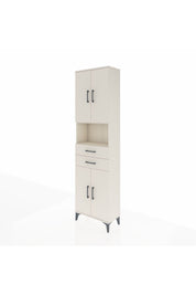 Arges Dolap 4 Raflı 2 Çekmeceli 4 Kapaklı 60x30x221 - S29M240V1A