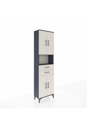 Arges Dolap 4 Raflı 2 Çekmeceli 4 Kapaklı 60x30x221 - S29M240V4A
