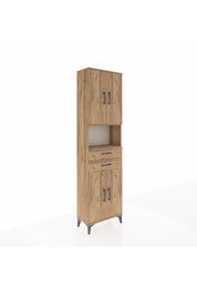 Arges Dolap 4 Raflı 2 Çekmeceli 4 Kapaklı 60x30x221 - S29M240V9A