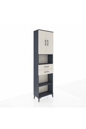 Arges Dolap 4 Raflı 2 Çekmeceli 2 Kapaklı 60x30x221 - S29M241V4A