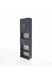 Arges Dolap 4 Raflı 2 Çekmeceli 2 Kapaklı 60x30x221 - S29M241V5A