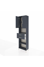 Arges Dolap 4 Raflı 2 Çekmeceli 2 Kapaklı 60x30x221 - S29M241V5A