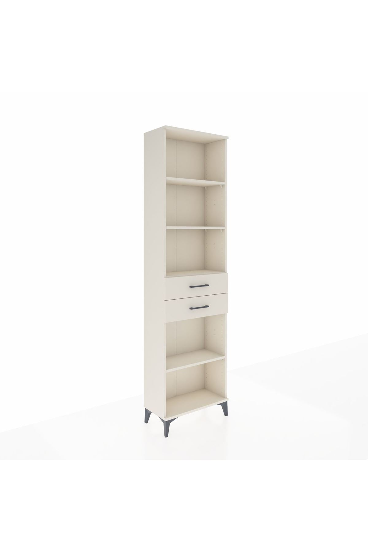 Arges Dolap 4 Raflı 2 Çekmeceli 60x30x221 - S29M243V1A
