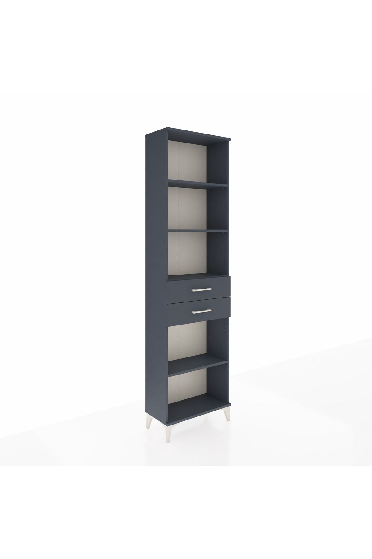 Arges Dolap 4 Raflı 2 Çekmeceli 60x30x221 - S29M243V5A