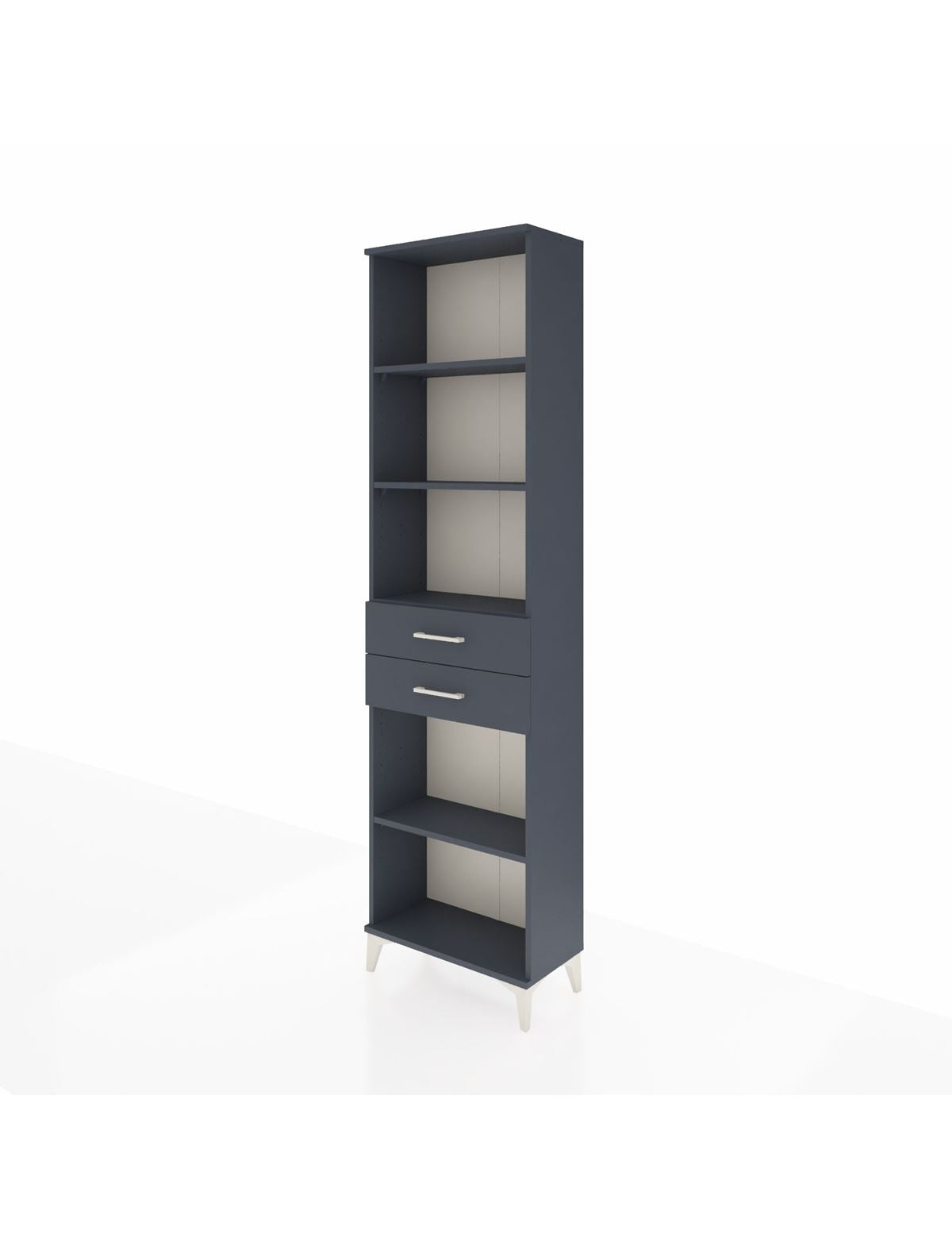 Arges Dolap 4 Raflı 2 Çekmeceli 60x30x221 - S29M243V5A