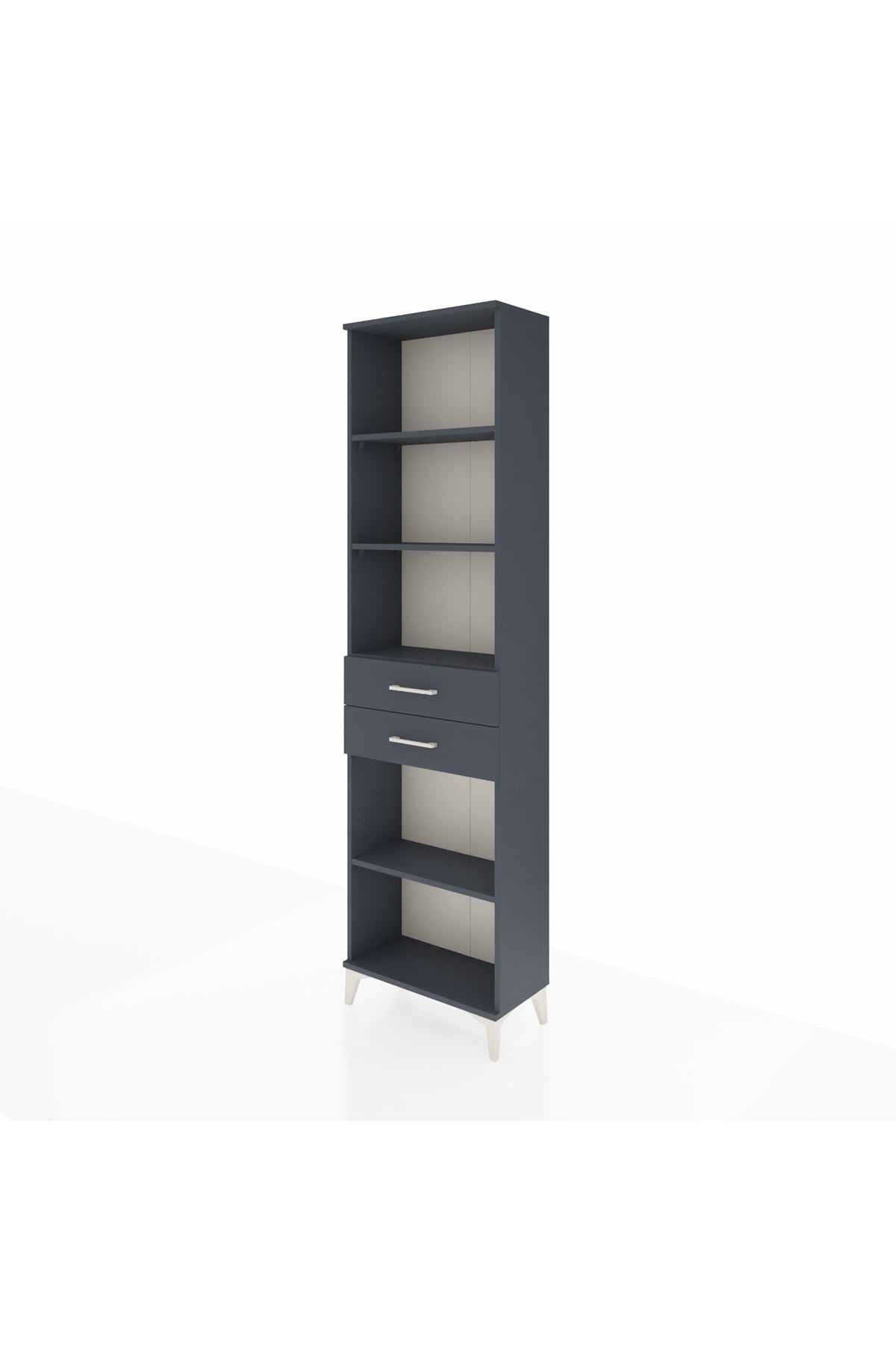 Arges Dolap 4 Raflı 2 Çekmeceli 60x30x221 - S29M243V5A