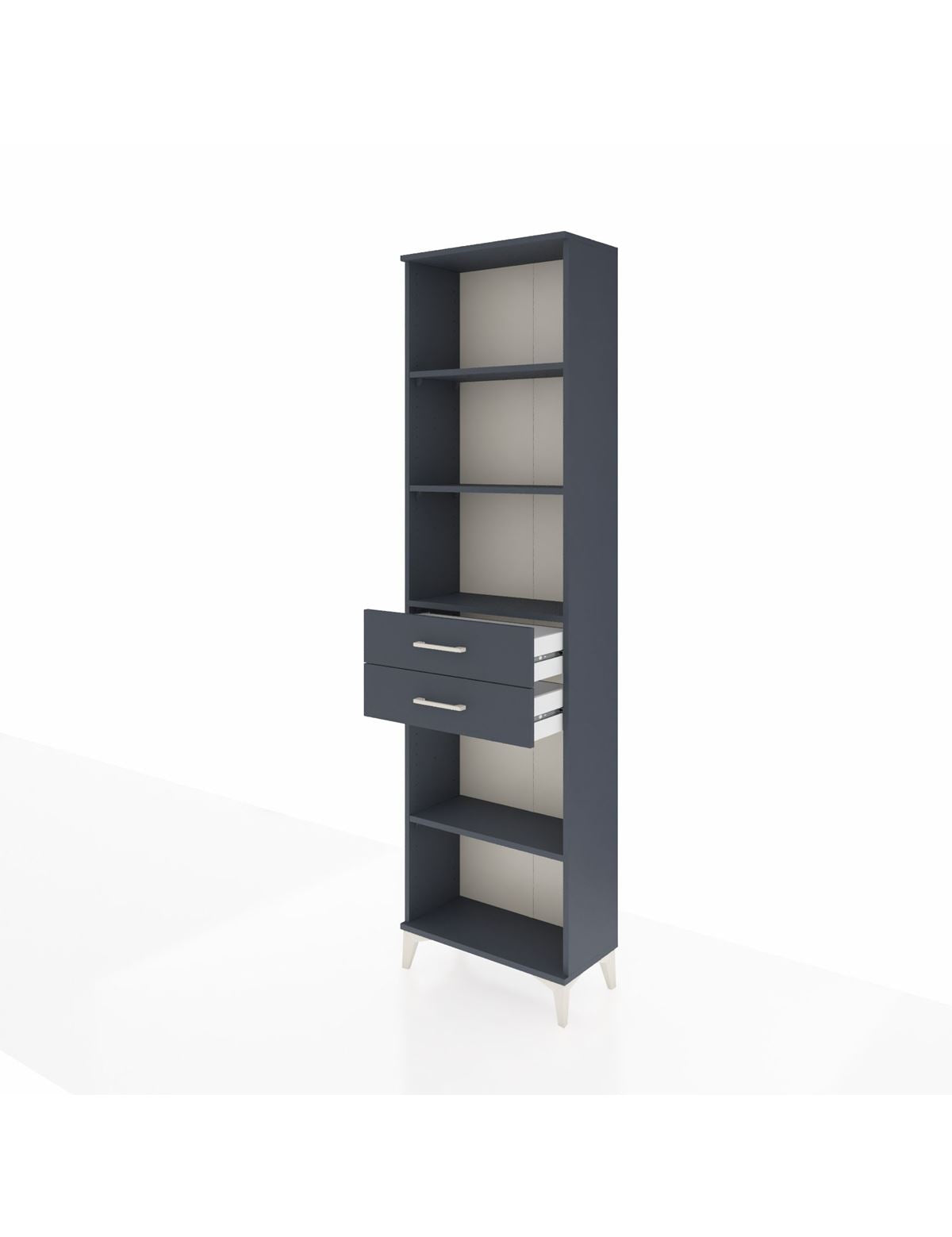 Arges Dolap 4 Raflı 2 Çekmeceli 60x30x221 - S29M243V5A