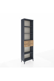 Arges Dolap 4 Raflı 2 Çekmeceli 60x30x221 - S29M243V6A