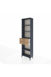 Arges Dolap 4 Raflı 2 Çekmeceli 60x30x221 - S29M243V6A