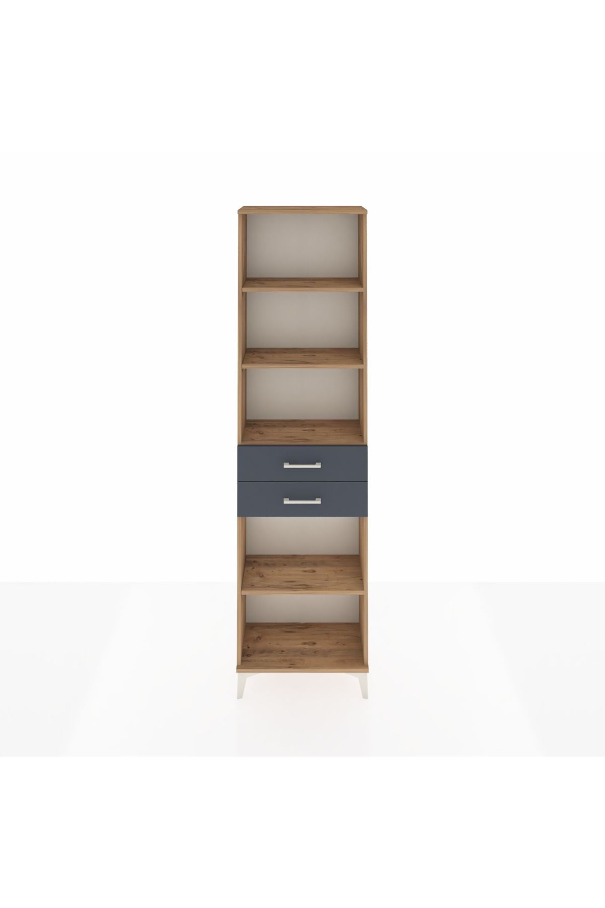 Arges Dolap 4 Raflı 2 Çekmeceli 60x30x221 - S29M243V8A