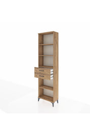 Arges Dolap 4 Raflı 2 Çekmeceli 60x30x221 - S29M243V9A