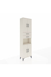 Arges Dolap 4 Raflı 2 Çekmeceli 4 Kapaklı 60x30x221 - S29M244V1A