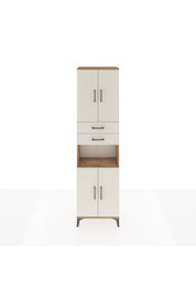 Arges Dolap 4 Raflı 2 Çekmeceli 4 Kapaklı 60x30x221 - S29M244V7A