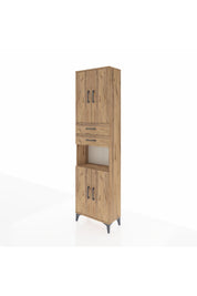 Arges Dolap 4 Raflı 2 Çekmeceli 4 Kapaklı 60x30x221 - S29M244V9A