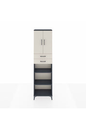 Arges Dolap 4 Raflı 2 Çekmeceli 2 Kapaklı 60x30x221 - S29M245V4A