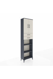 Arges Dolap 4 Raflı 2 Çekmeceli 2 Kapaklı 60x30x221 - S29M245V4A