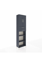 Arges Dolap 4 Raflı 2 Çekmeceli 2 Kapaklı 60x30x221 - S29M245V5A
