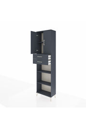 Arges Dolap 4 Raflı 2 Çekmeceli 2 Kapaklı 60x30x221 - S29M245V5A