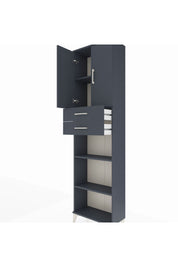 Arges Dolap 4 Raflı 2 Çekmeceli 2 Kapaklı 60x30x221 - S29M245V5A