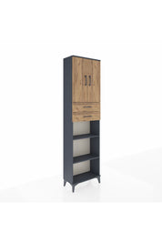 Arges Dolap 4 Raflı 2 Çekmeceli 2 Kapaklı 60x30x221 - S29M245V6A