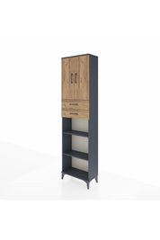 Arges Dolap 4 Raflı 2 Çekmeceli 2 Kapaklı 60x30x221 - S29M245V6A