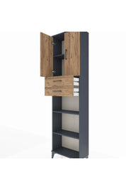 Arges Dolap 4 Raflı 2 Çekmeceli 2 Kapaklı 60x30x221 - S29M245V6A