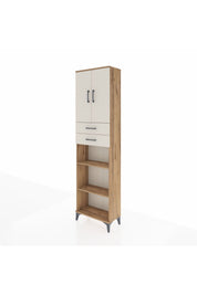 Arges Dolap 4 Raflı 2 Çekmeceli 2 Kapaklı 60x30x221 - S29M245V7A