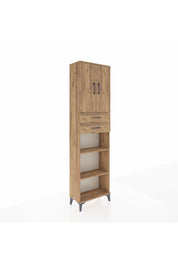 Arges Dolap 4 Raflı 2 Çekmeceli 2 Kapaklı 60x30x221 - S29M245V9A